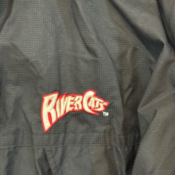 Vintage Black Sacramento River Cats Minor League Baseball Stadium Jacket Men’s M - Picture 4 of 9